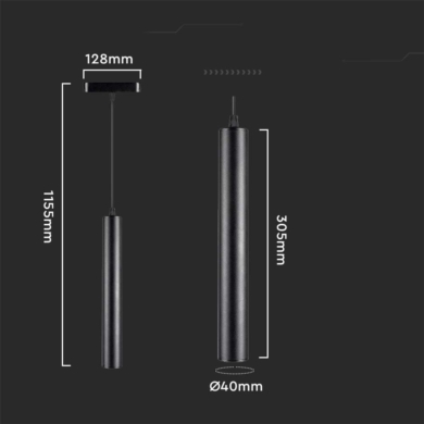 Oprawa V-TAC SKU10264 VT-4214 3000K 15W 1600lm