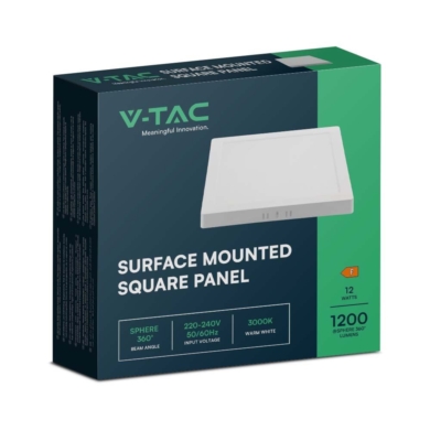 Panel V-TAC SKU10496 VT-60012 4000K 12W 1200lm
