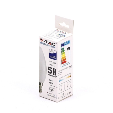 Żarówka V-TAC SKU112 VT-268 4000K 7W 600lm