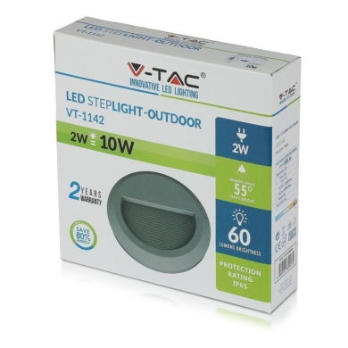 Oprawa V-TAC SKU1318 VT-1142-G 4000K 2W 60lm