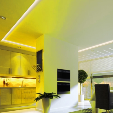 Taśma V-TAC SKU2009 VT-3528 60-IP20 Kolor Żółty 3,