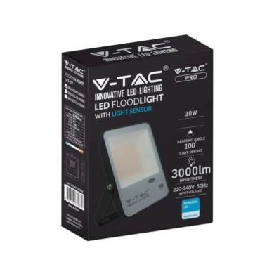 Projektor V-TAC SKU20171 VT-37 6500K 30W 3000lm