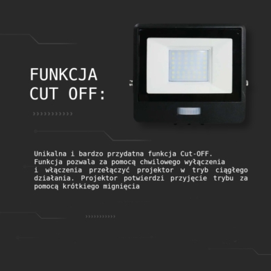 Projektor V-TAC SKU20258 VT-118S 6500K 10W 735lm