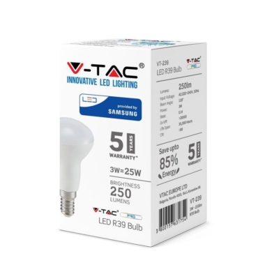 Żarówka V-TAC SKU212 VT-239 6400K 3W 250lm