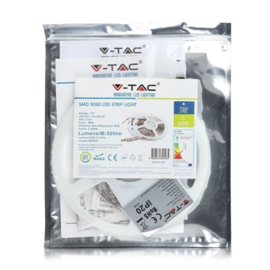 Taśma V-TAC SKU2124 VT-5050 RGB 4,8W 500lm