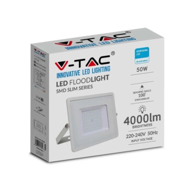 Projektor V-TAC SKU21410 VT-50 4000K 50W 4000lm