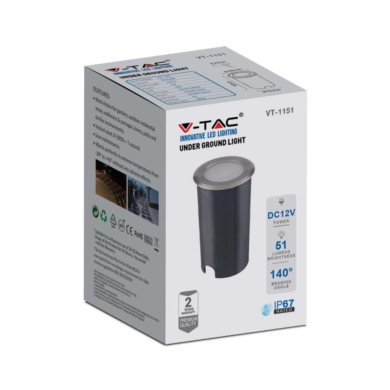 Oprawa V-TAC SKU211464 VT-1151 6400K 1W 51lm