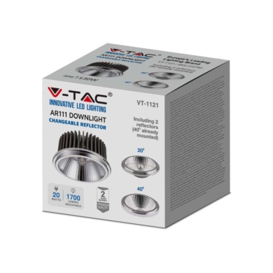 Żarówka V-TAC SKU212794 VT-1121-N 6400K 20W 1700lm