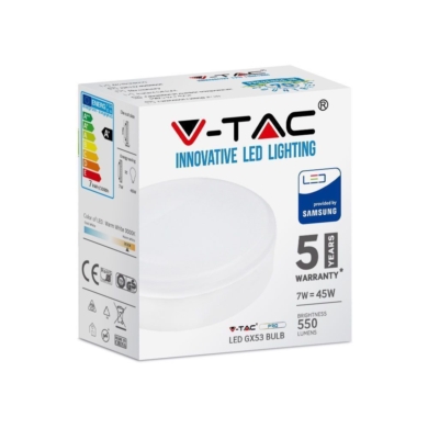 Żarówka V-TAC SKU222 VT-207 3000K 7W 550lm