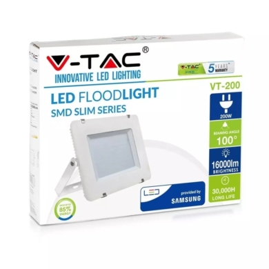 Projektor V-TAC SKU420 VT-200-W 4000K 200W 16000lm