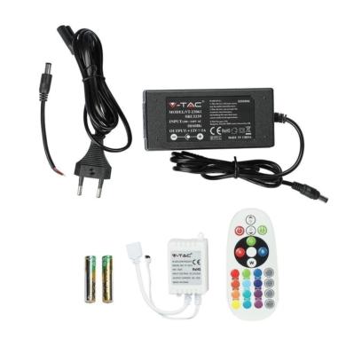 Taśma V-TAC SKU2558 VT-5050 60 IP20-RGB RGB 10W 10