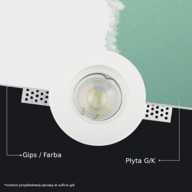 Oczko V-TAC SKU3146 VT-866-CRD