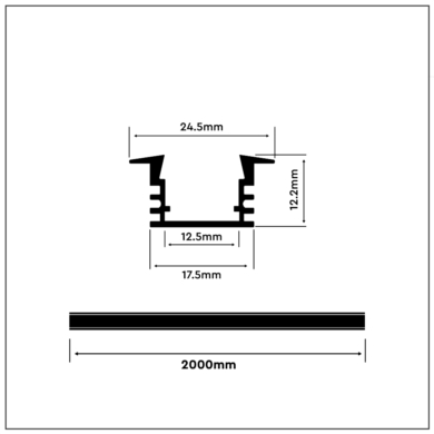 Profil V-TAC SKU3357 VT-8115