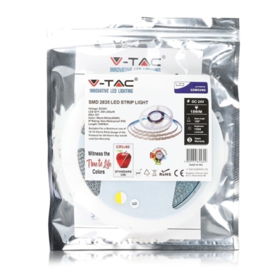 Taśma V-TAC SKU333 VT-10-240-1 6000K 18W 1500lm