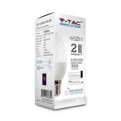 Żarówka V-TAC SKU2754 VT-5114 RGB+2700K-6400K 5W 3