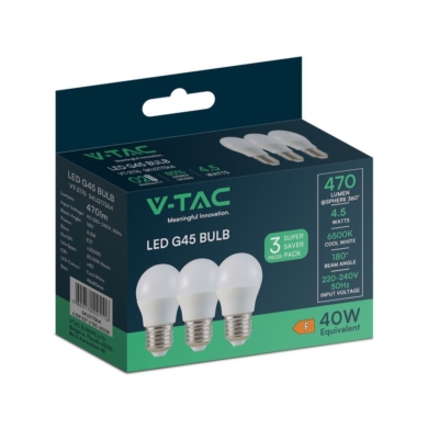 Żarówka V-TAC SKU217362 VT-2176 2700K 4,5W 470lm