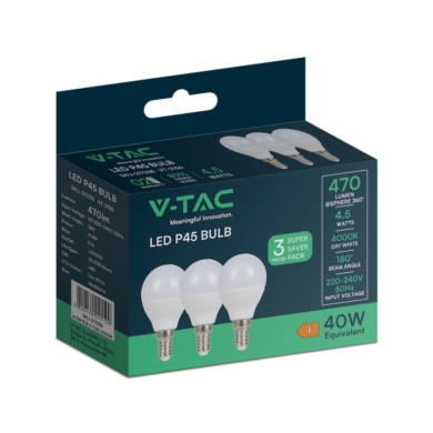 Żarówka V-TAC SKU217357 VT-2156 2700K 4,5W 470lm