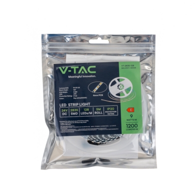 Taśma V-TAC SKU2908 VT-2835 128 6400K 9W 1200lm