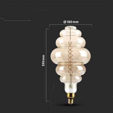 Żarówka V-TAC SKU217465 VT-218 2000K 8W 500lm