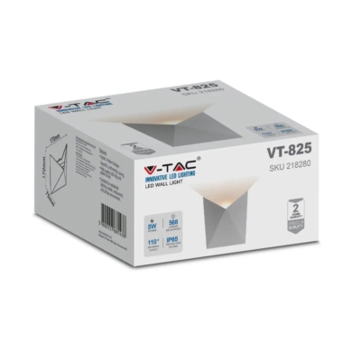 Kinkiet V-TAC SKU218280 VT-825 3000K 5W 568lm