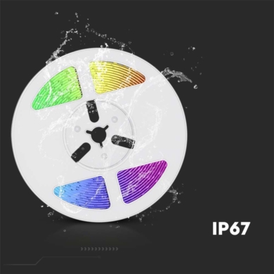 Taśma V-TAC SKU23046 VT-2835 RGB 120lm