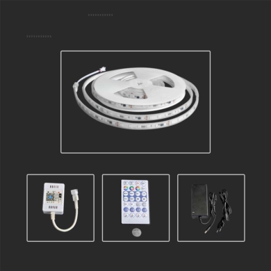 Taśma V-TAC SKU23146 VT-5050 RGB 13W