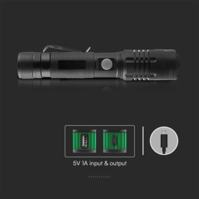 Latarka V-TAC SKU23338 VT-9910 10W 1000lm