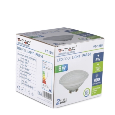 Żarówka V-TAC SKU7556 VT-1258 3000K 8W 800lm