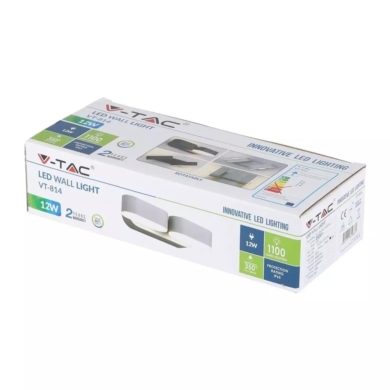 Kinkiet V-TAC SKU8294 VT-814 3000K 12W 1100lm