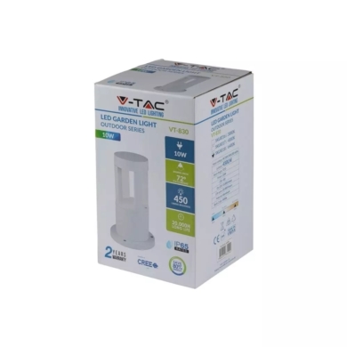 Słupek V-TAC SKU8316 VT-830-W 3000K 10W 450lm