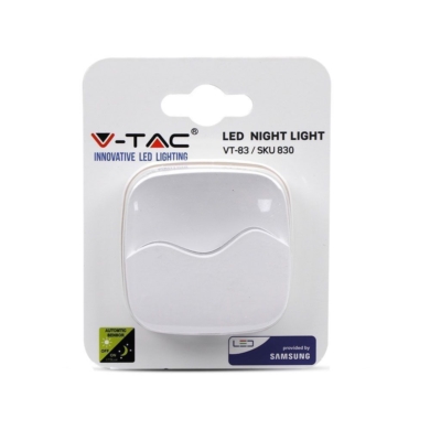 Lampka V-TAC SKU830 VT-83-SQ 3000K 0,45W 10lm
