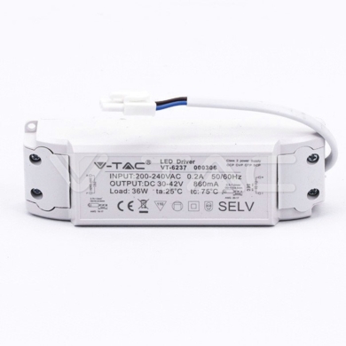 Panel V-TAC SKU8083 VT-6237 3000K 36W 3240lm