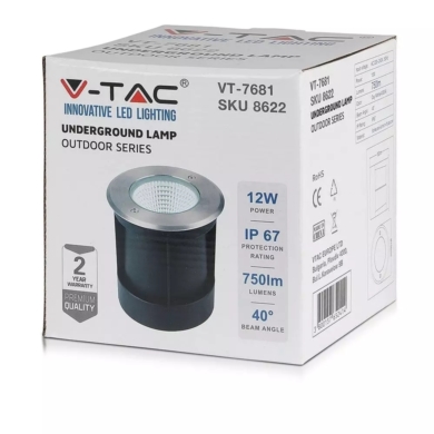 Oprawa V-TAC SKU8622 VT-7681 4000K 12W 750lm