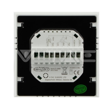 Termostat V-TAC SKU7908 VT-5888 1.5W