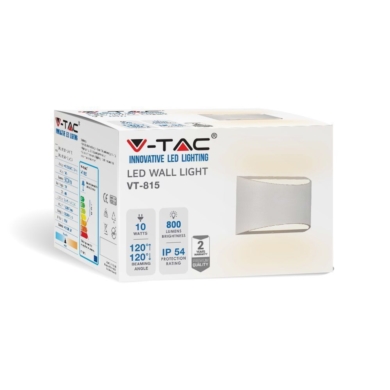 Kinkiet V-TAC SKU8684 VT-815 4000K 10W 800lm