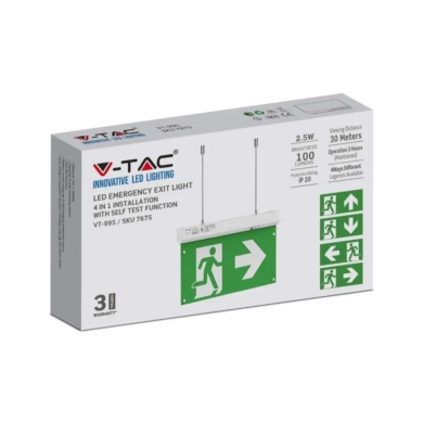 Oprawa V-TAC SKU7675 VT-995 6000K 2,5W 100lm