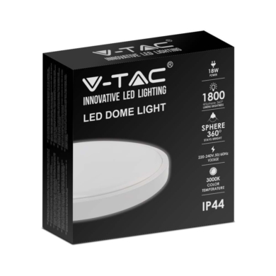 Plafon V-TAC SKU7617 VT-8618W-RD 6500K 18W 1800lm