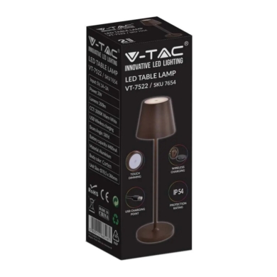 Lampka V-TAC SKU7654 VT-7522 3000K 2W 200lm
