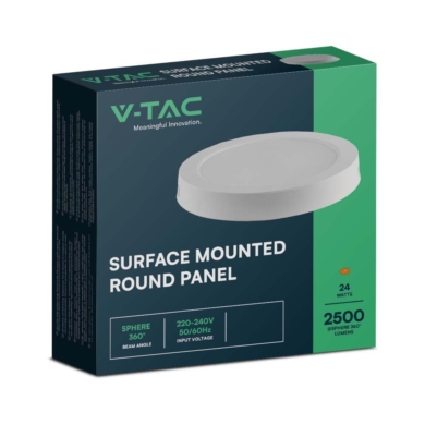Panel V-TAC SKU7880 VT-60024 4000K 24W 2640lm