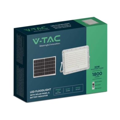 Projektor V-TAC SKU7846 VT-180W-W 4000K 20W 1800lm