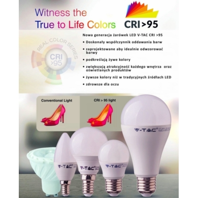 Żarówka V-TAC SKU7494 VT-2226 2700K 5,5W 470lm