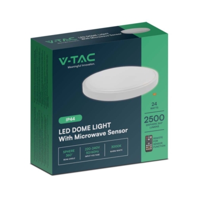 Plafon V-TAC SKU76631 VT-8624S 4000K 24W 2500lm