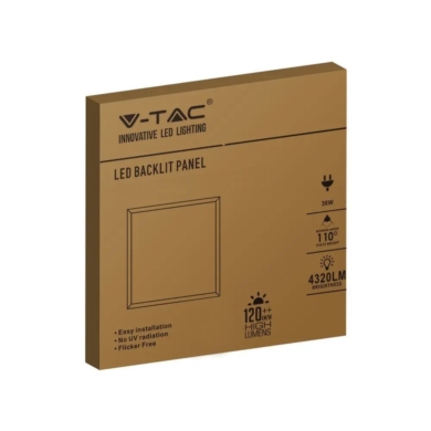 Panel V-TAC SKU10217 VT-60036 4000K 36W 4320lm