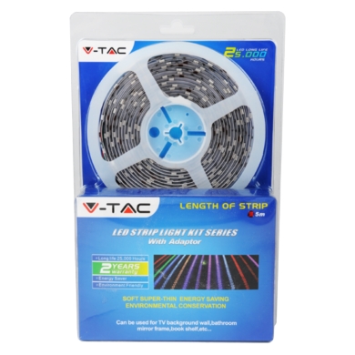 Taśma V-TAC SKU2358 VT-5050 6000K+RGB 9W 600lm